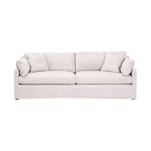   Cream Skirted Sofa | Oroa.com