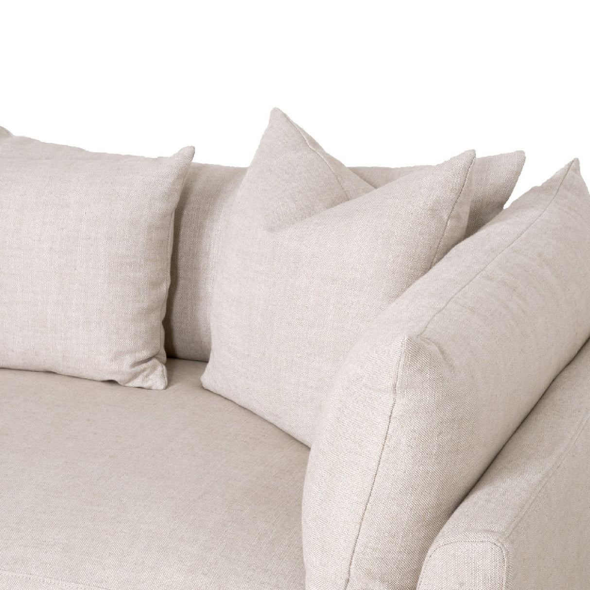   Cream Slipcover Sofa | Oroa.com