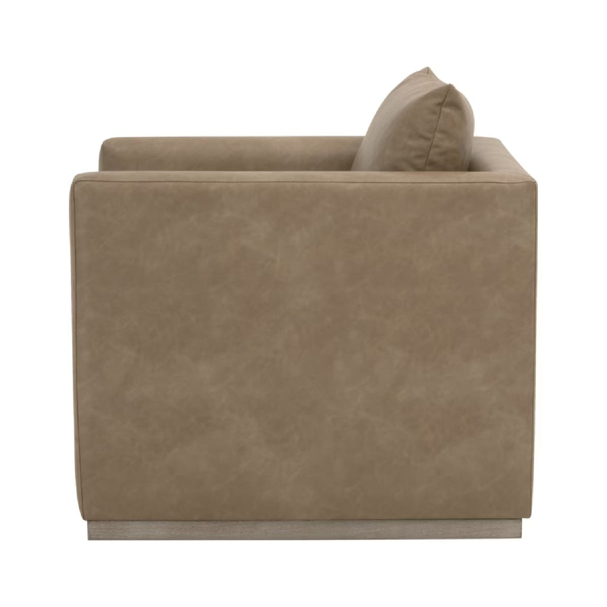   Oak Base Swivel Club Chair | Oroa.com