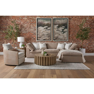   Modern European furniture - Square Cushioned Modular Ottoman - www.oroa.com | Oroa.com