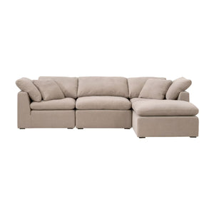   Modern European furniture - Square Cushioned Modular Ottoman - www.oroa.com | Oroa.com
