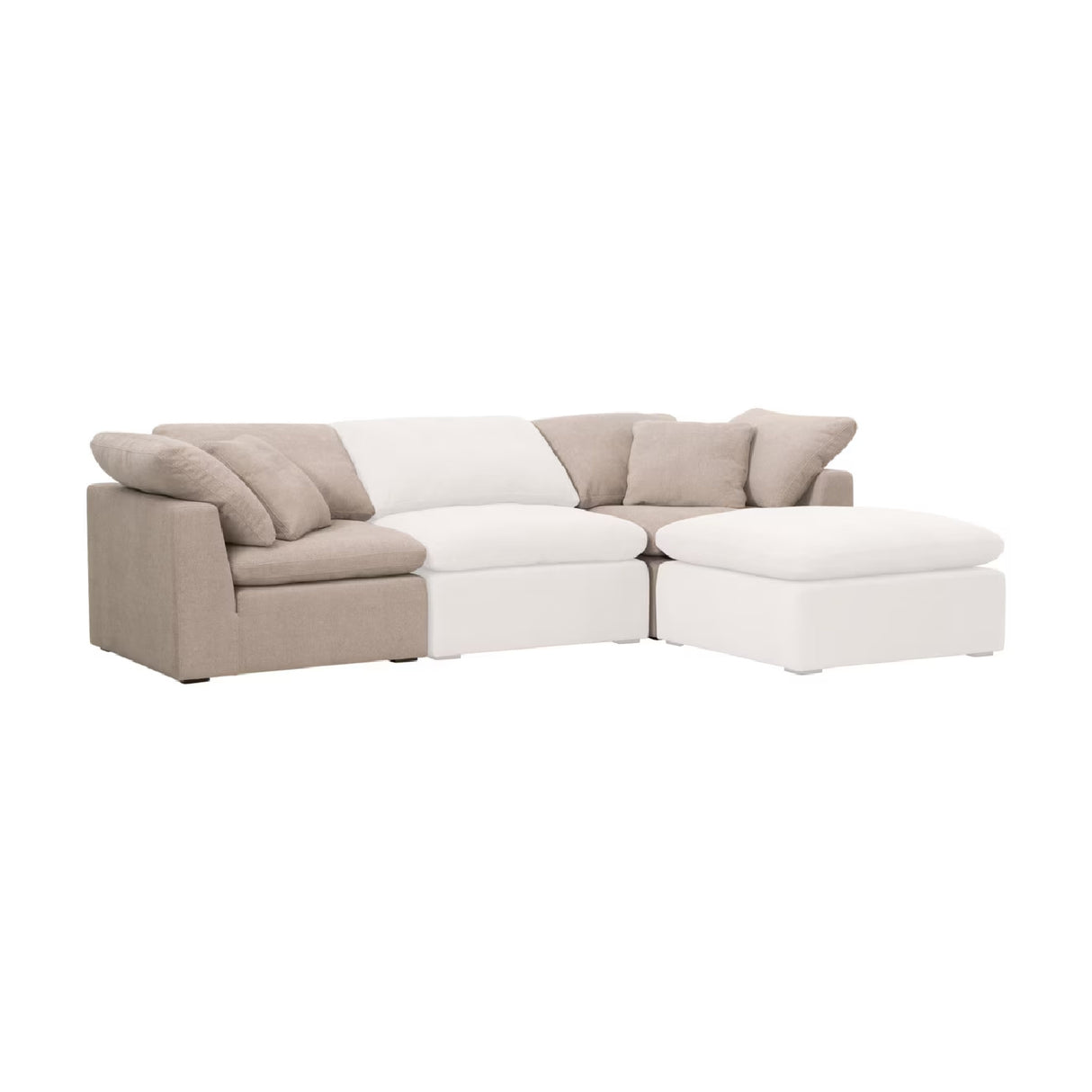   Modern European furniture - Cushioned Modular Sofa Chair - www.oroa.com | Oroa.com