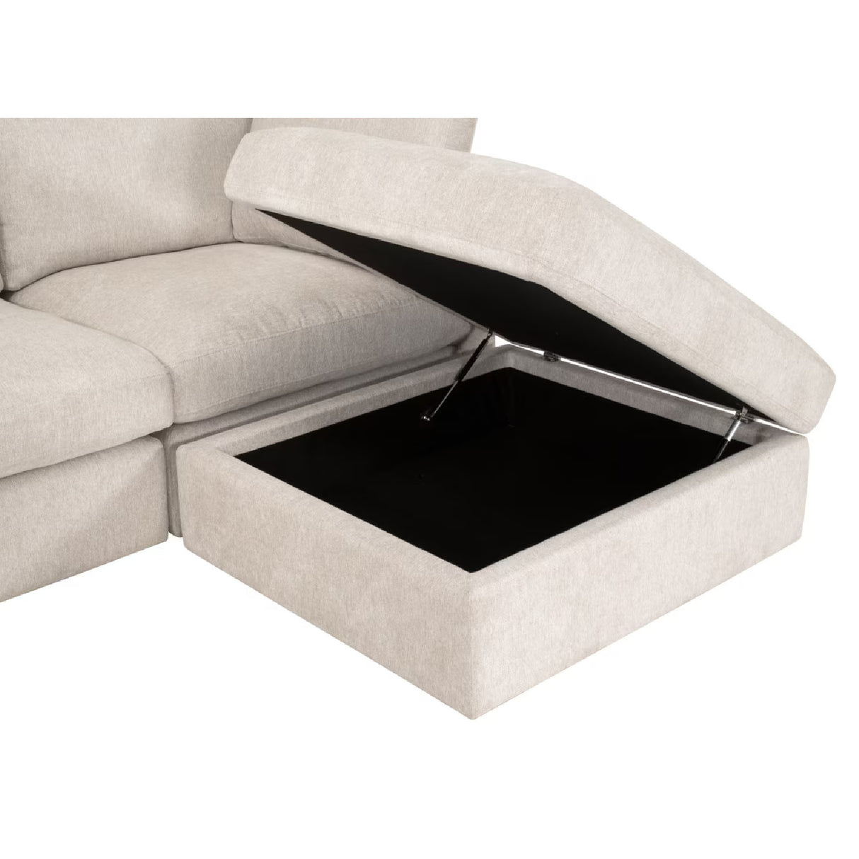   Modern European furniture - Beige Modular Sofa Chair - www.oroa.com | Oroa.com