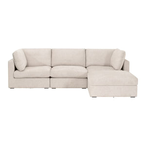   Modern European furniture - Beige Modular Sofa Chair - www.oroa.com | Oroa.com