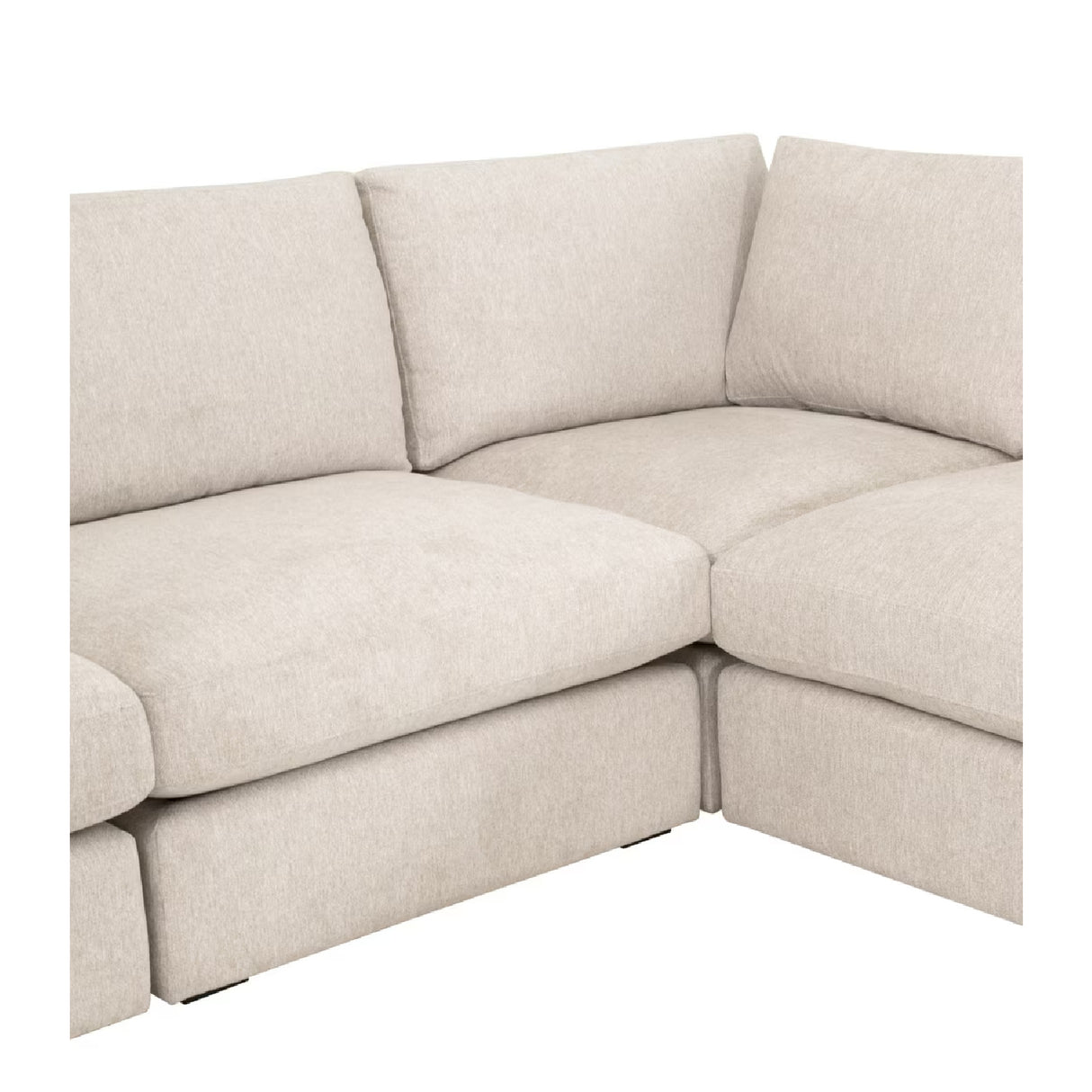   Modern European furniture - Beige Modular Sofa Chair - www.oroa.com | Oroa.com