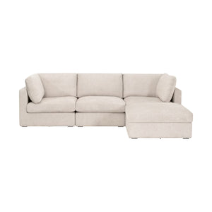   Modern European furniture - Beige Modular Sofa Chair - www.oroa.com | Oroa.com
