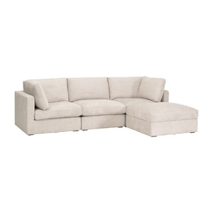   Modern European furniture - Beige Modular Sofa Chair - www.oroa.com | Oroa.com