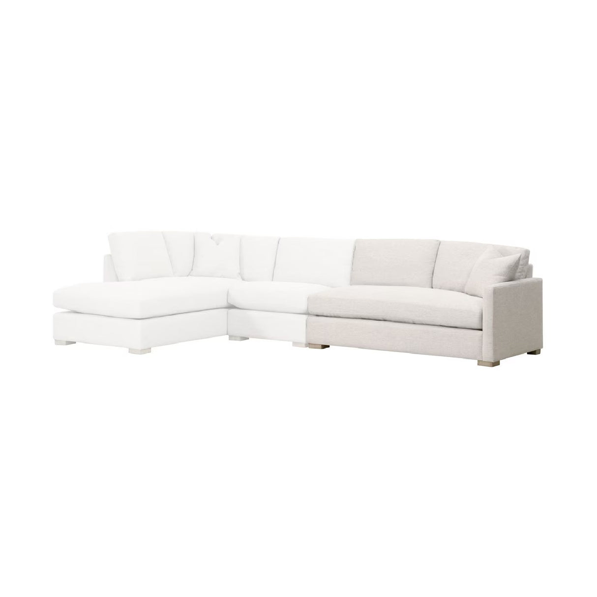   Gray Modular 2-Seater Sofa | Oroa.com