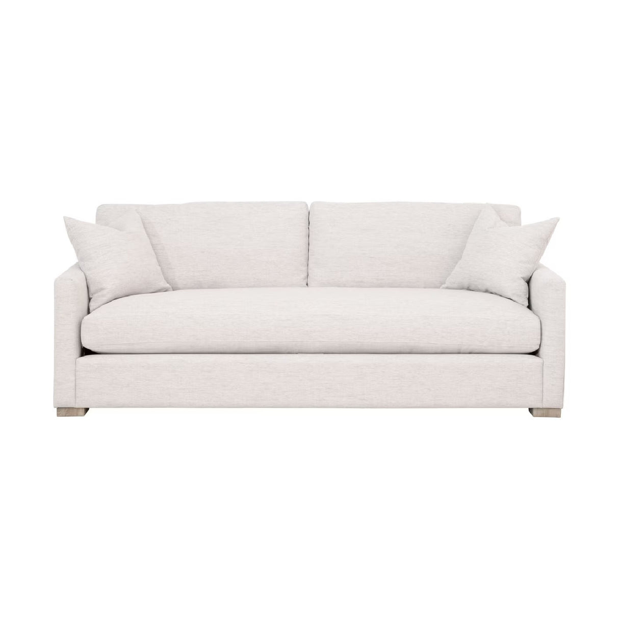   Gray Slim-Armed Sofa | Oroa.com