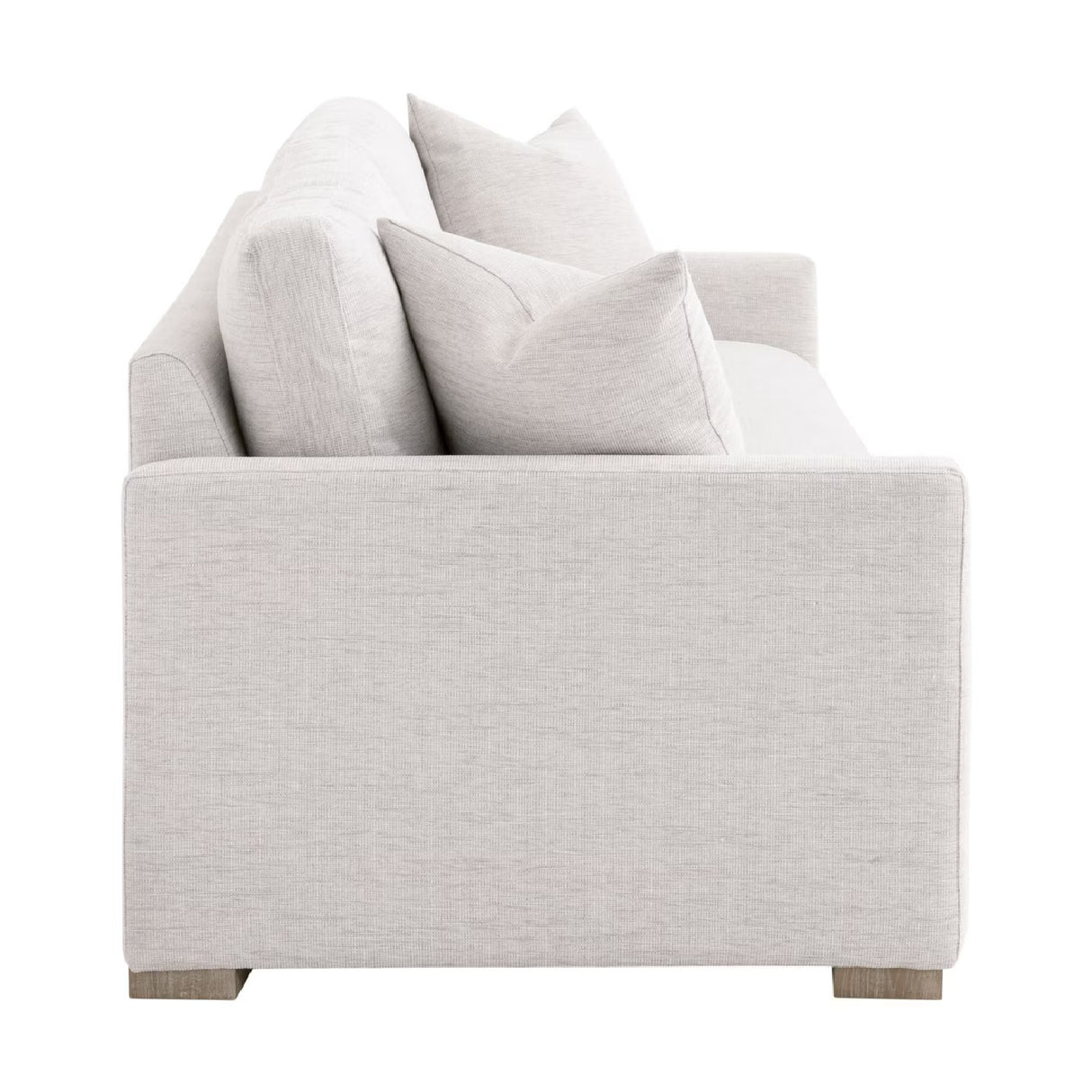   Gray Slim-Armed Sofa | Oroa.com
