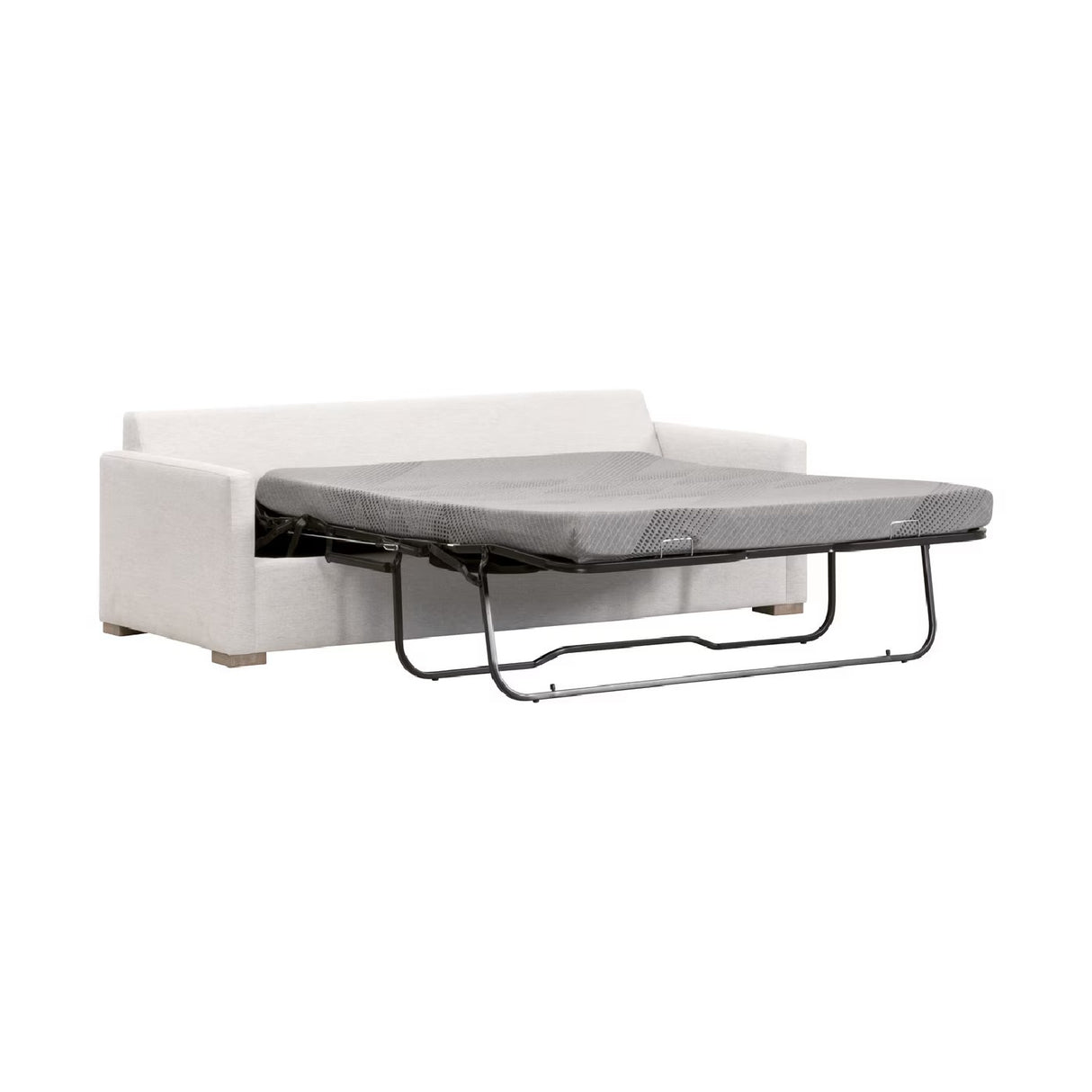   Gray Slim-Armed Queen Sleeper Sofa | Oroa.com