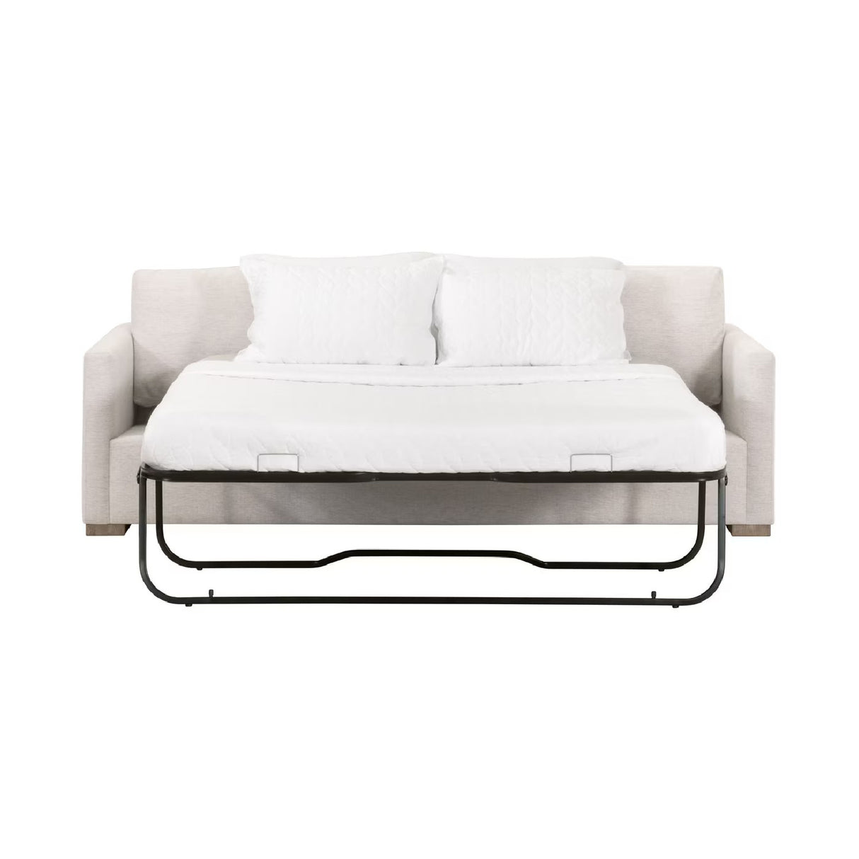   Gray Slim-Armed Queen Sleeper Sofa | Oroa.com