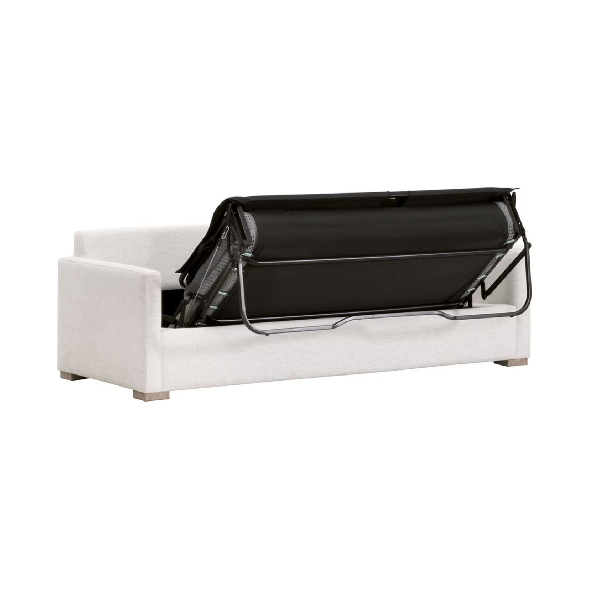   Gray Slim-Armed Queen Sleeper Sofa | Oroa.com