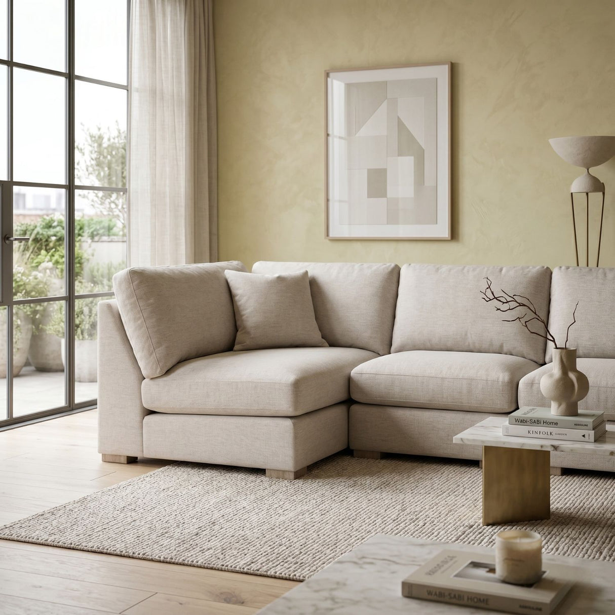   Gray Modular Sofa | Oroa.com