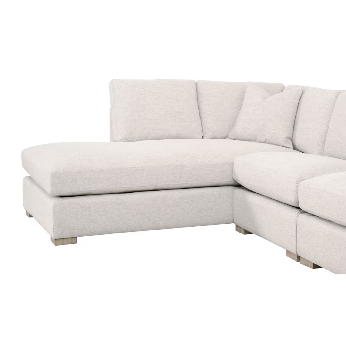   Gray Modular Chaise Lounge | Oroa.com