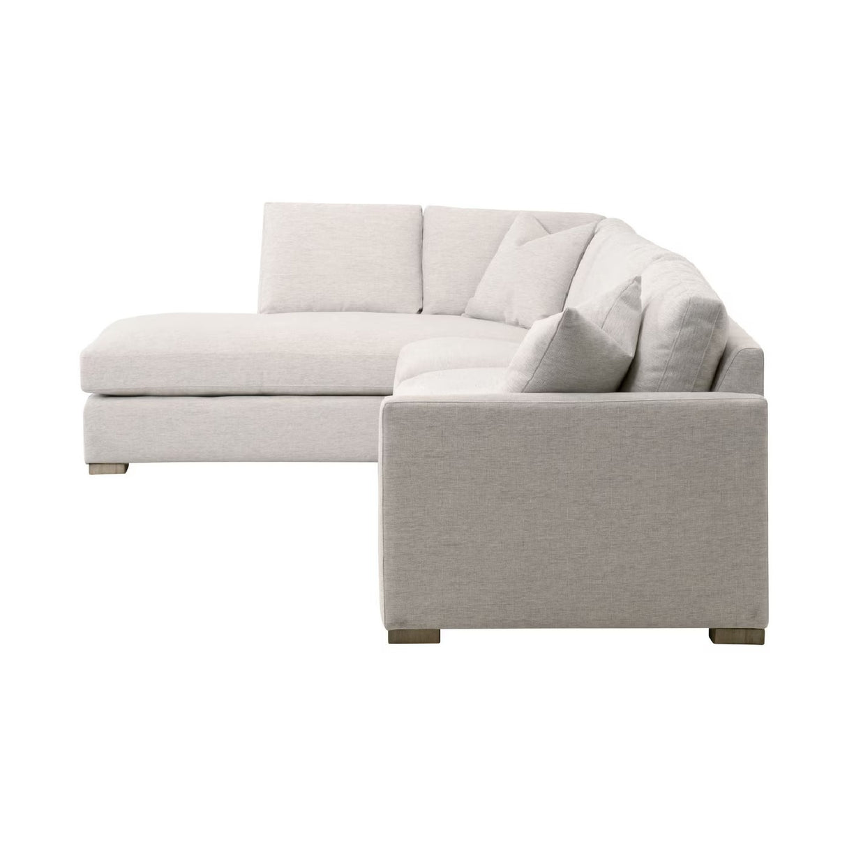   Gray Modular Chaise Lounge | Oroa.com