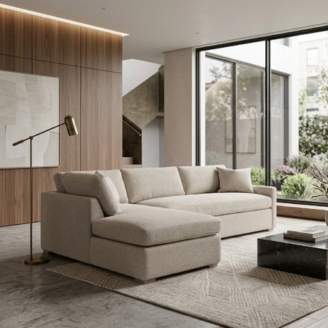   Modern European furniture - Boucle Queen Sleeper Sofa - www.oroa.com | Oroa.com