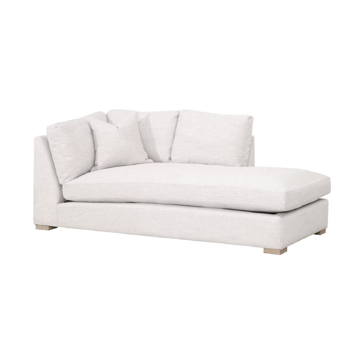   Gray Modular Chaise Lounge | Oroa.com