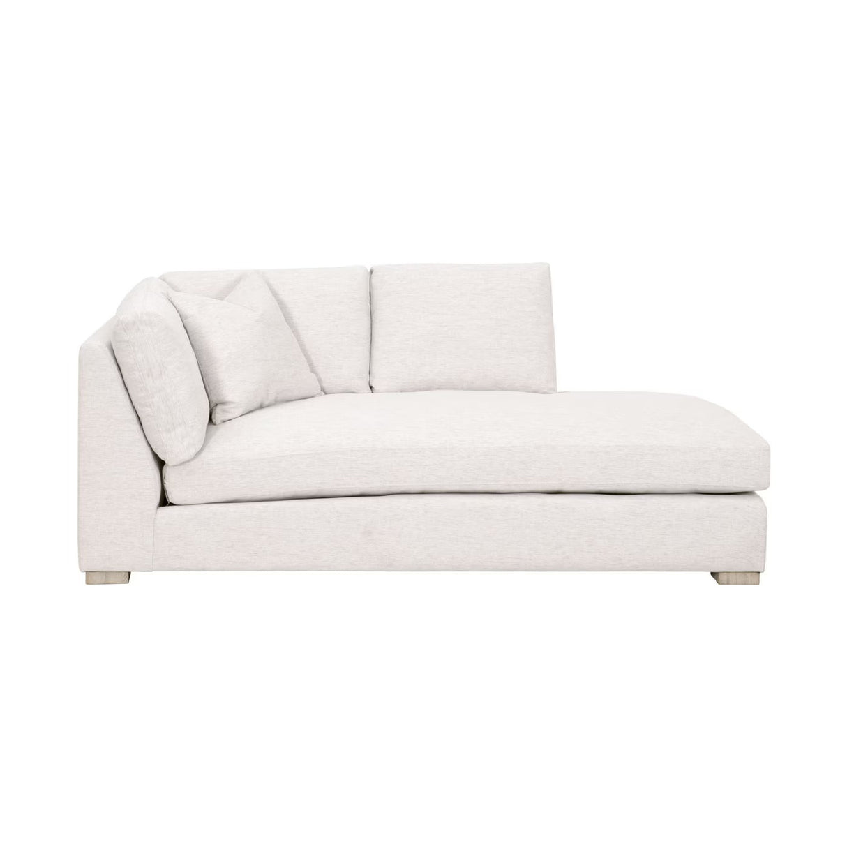   Gray Modular Chaise Lounge | Oroa.com