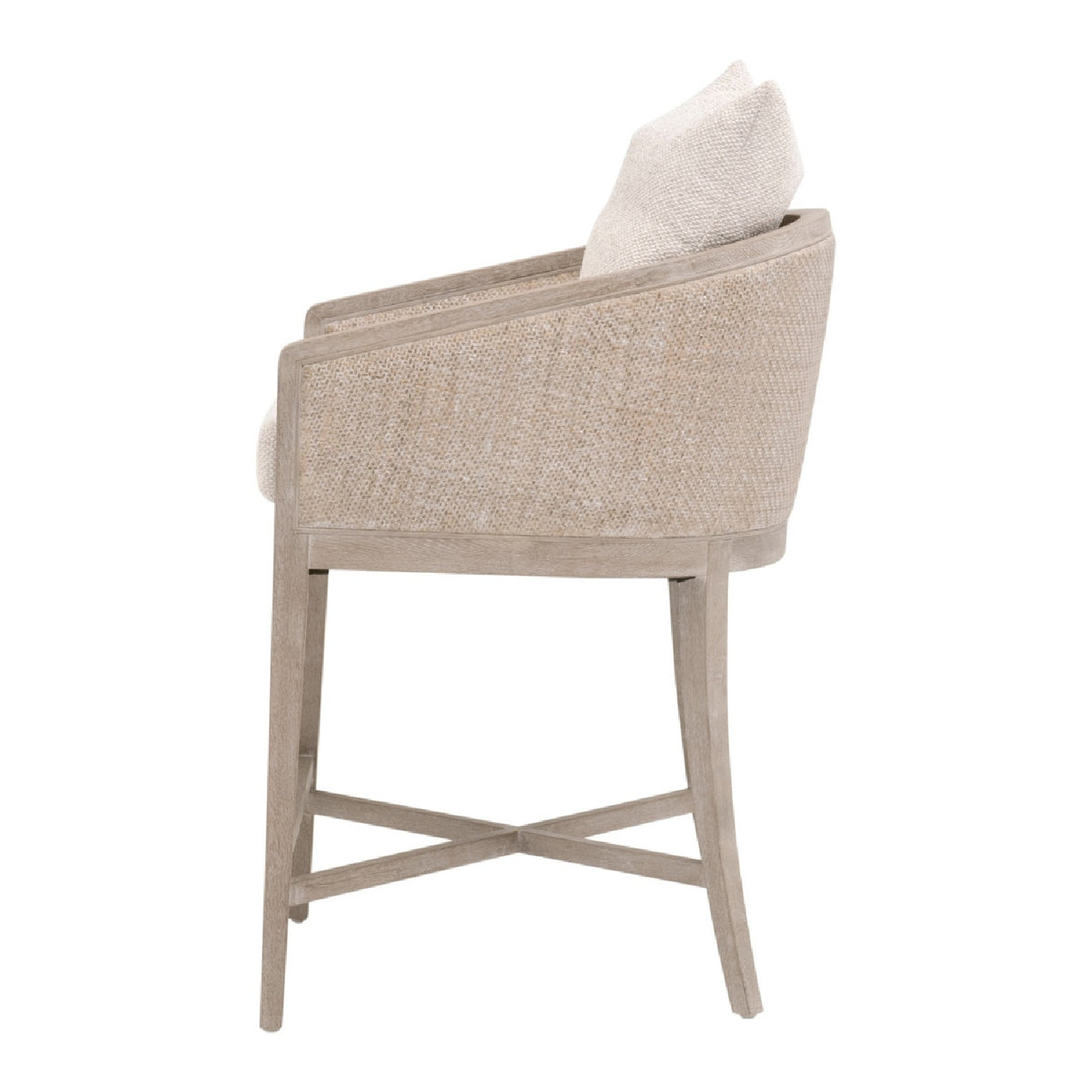   Cane Wrapped Counter Stool | Oroa.com