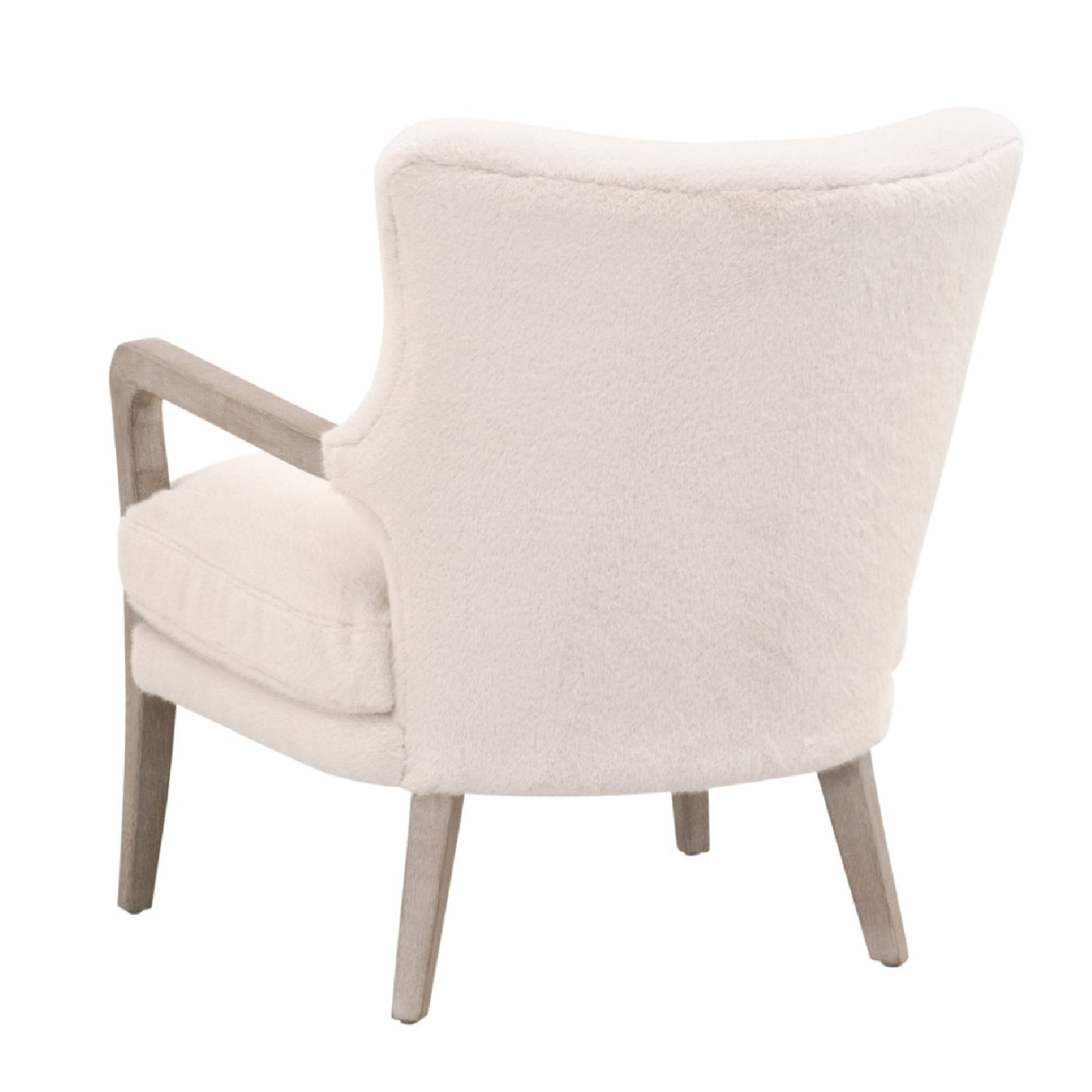   Cream Cushioned Lounge Chair | Oroa.com