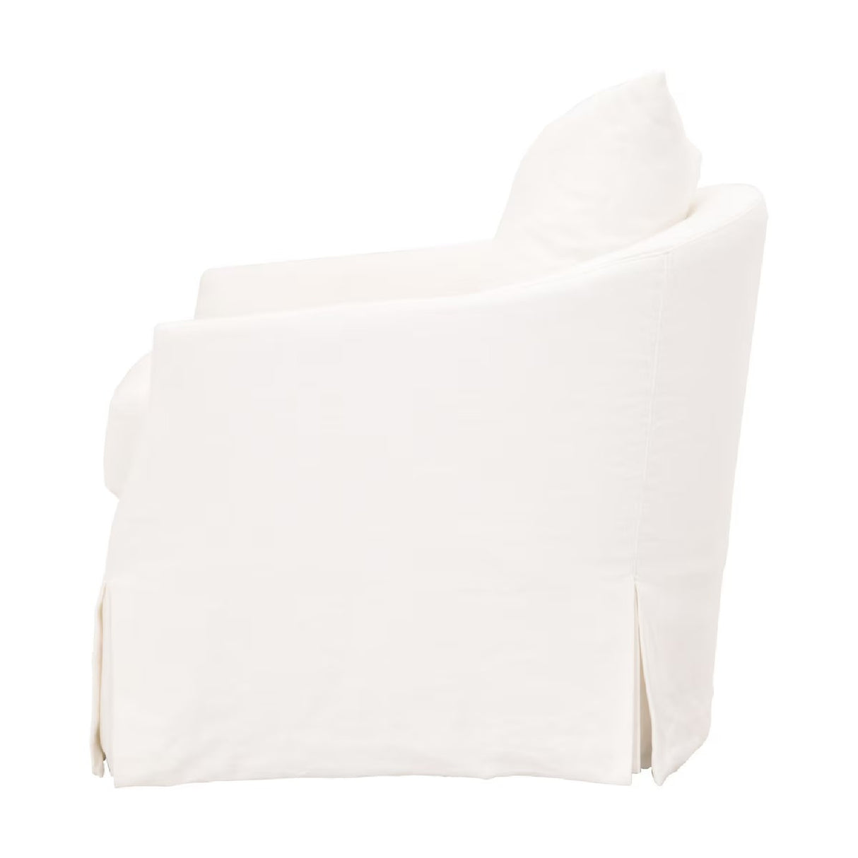   Skirted Swivel Club Chair | Oroa.com