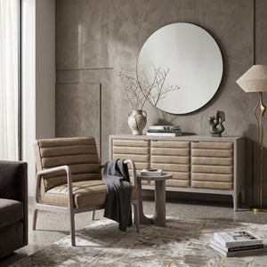  Channeled Cushion Club Chair | Oroa.com