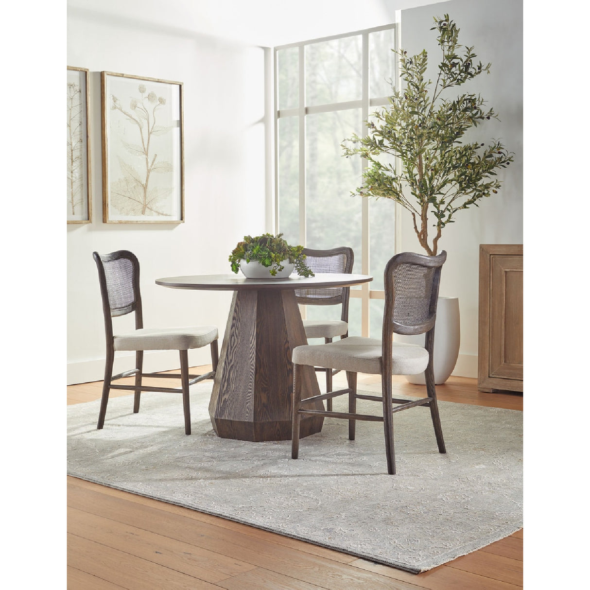   Cane-Back Dining Chair Set (2) | Oroa.com