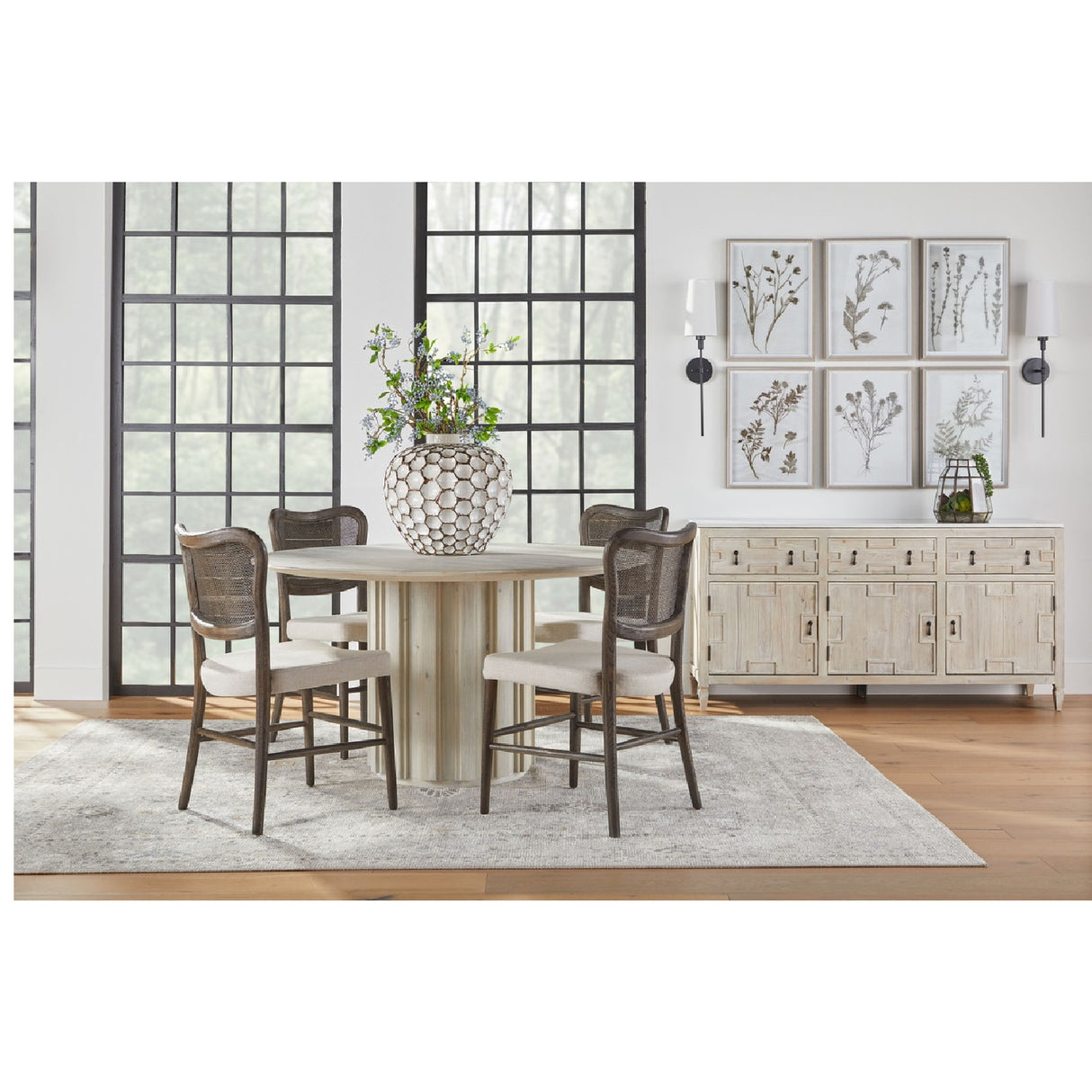   Cane-Back Dining Chair Set (2) | Oroa.com