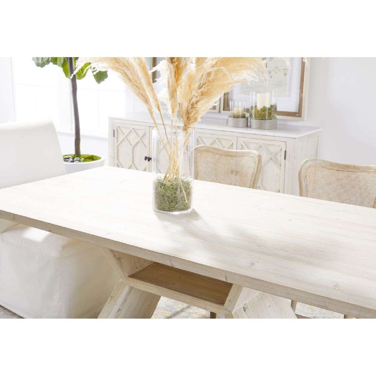   Cane-Back Dining Chair Set (2) | Oroa.com