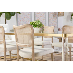   Cane-Back Dining Chair Set (2) | Oroa.com