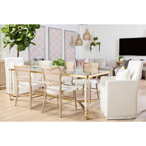   Cane-Back Dining Chair Set (2) | Oroa.com