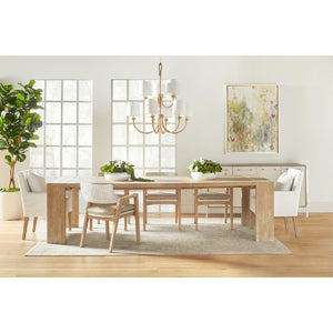   White Slipcover Dining Armchair | Oroa.com