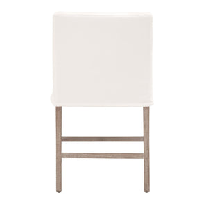   White Slipcover Counter Stool | Oroa.com