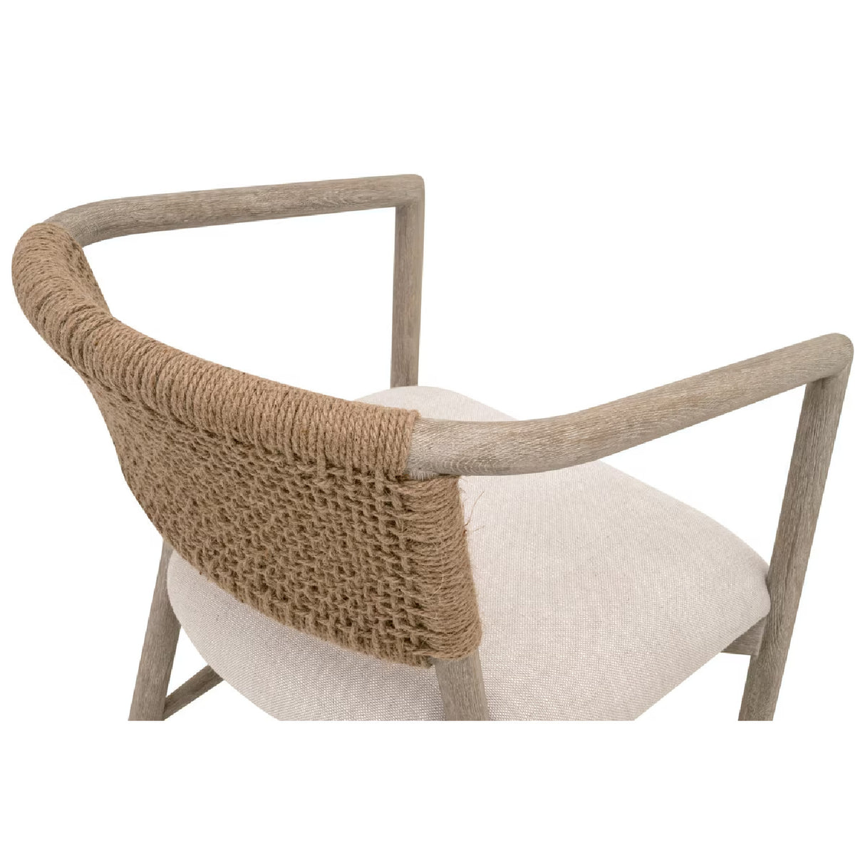   Modern European furniture - Jute Twine Back Accent Chair - www.oroa.com | Oroa.com