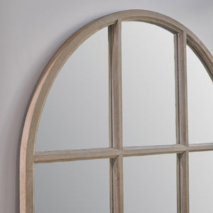   Gray Oak Arched Mirror | Oroa.com