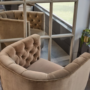   Gray Oak Arched Mirror | Oroa.com