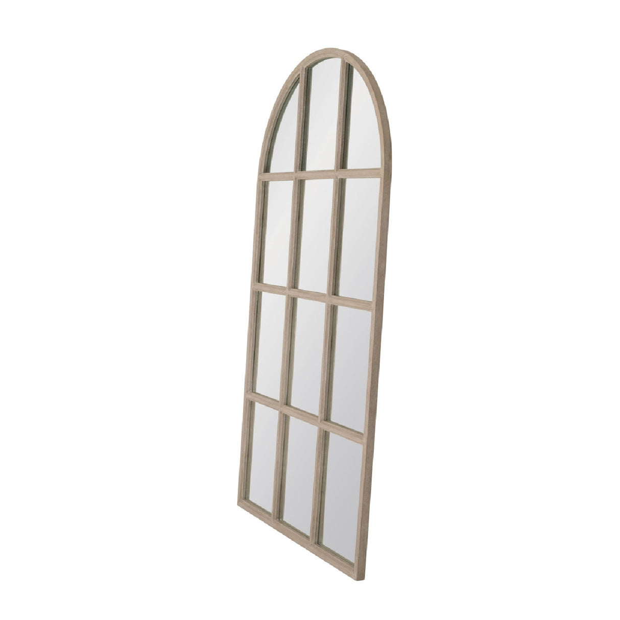   Gray Oak Arched Mirror | Oroa.com