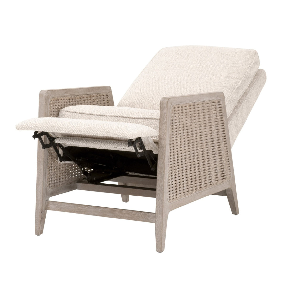   Beige Linen Recliner Chair | Oroa.com