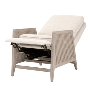   Beige Linen Recliner Chair | Oroa.com