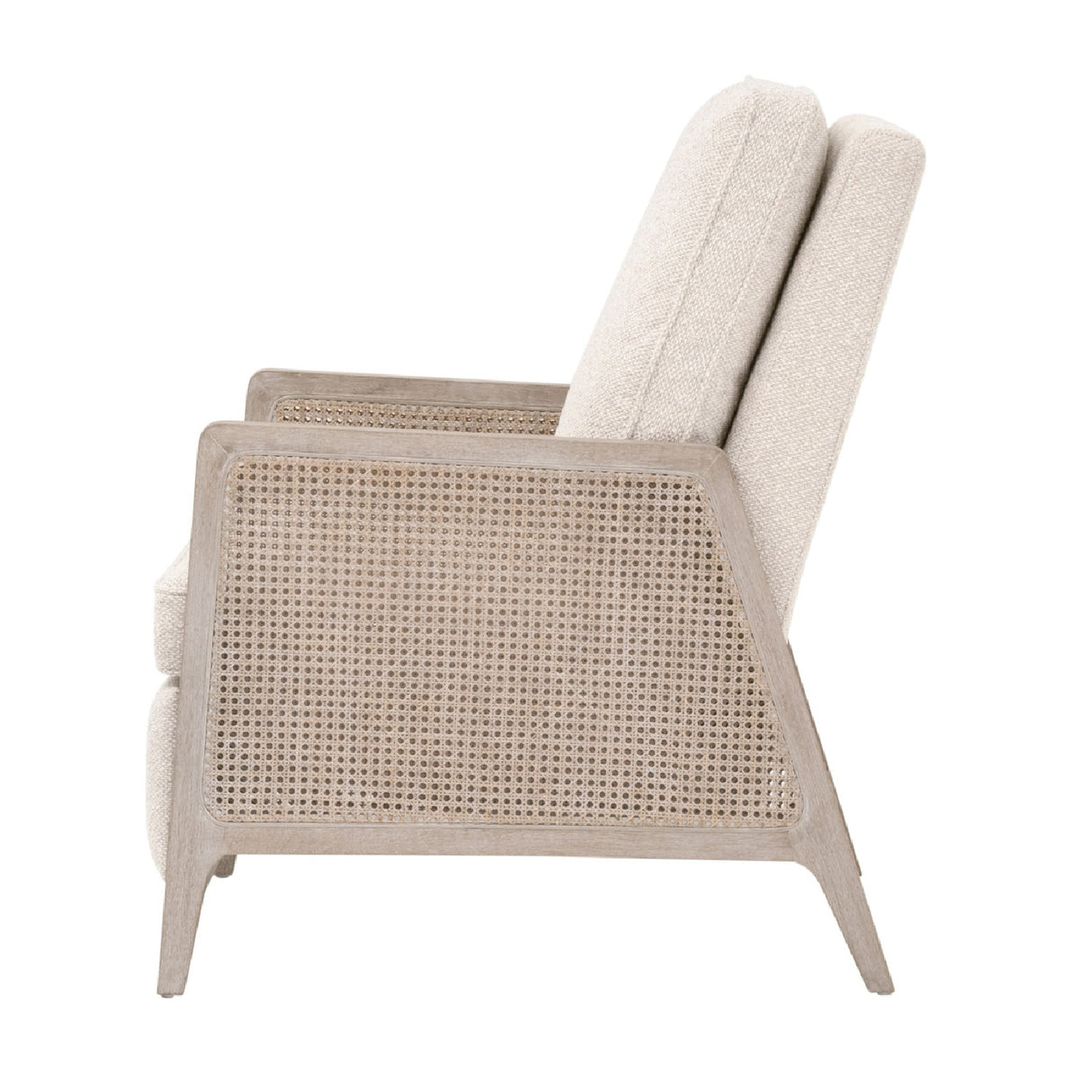  Beige Linen Recliner Chair | Oroa.com