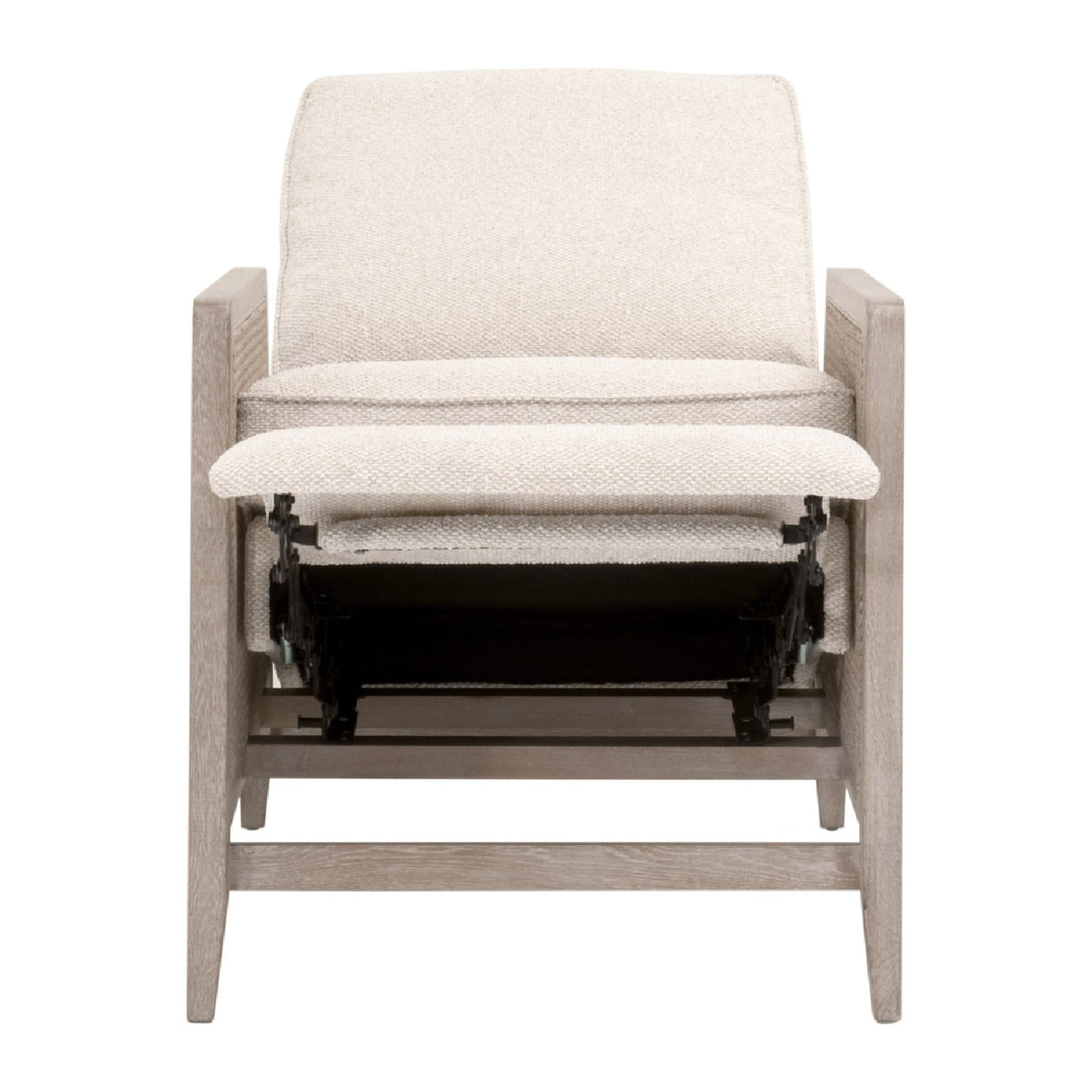   Beige Linen Recliner Chair | Oroa.com