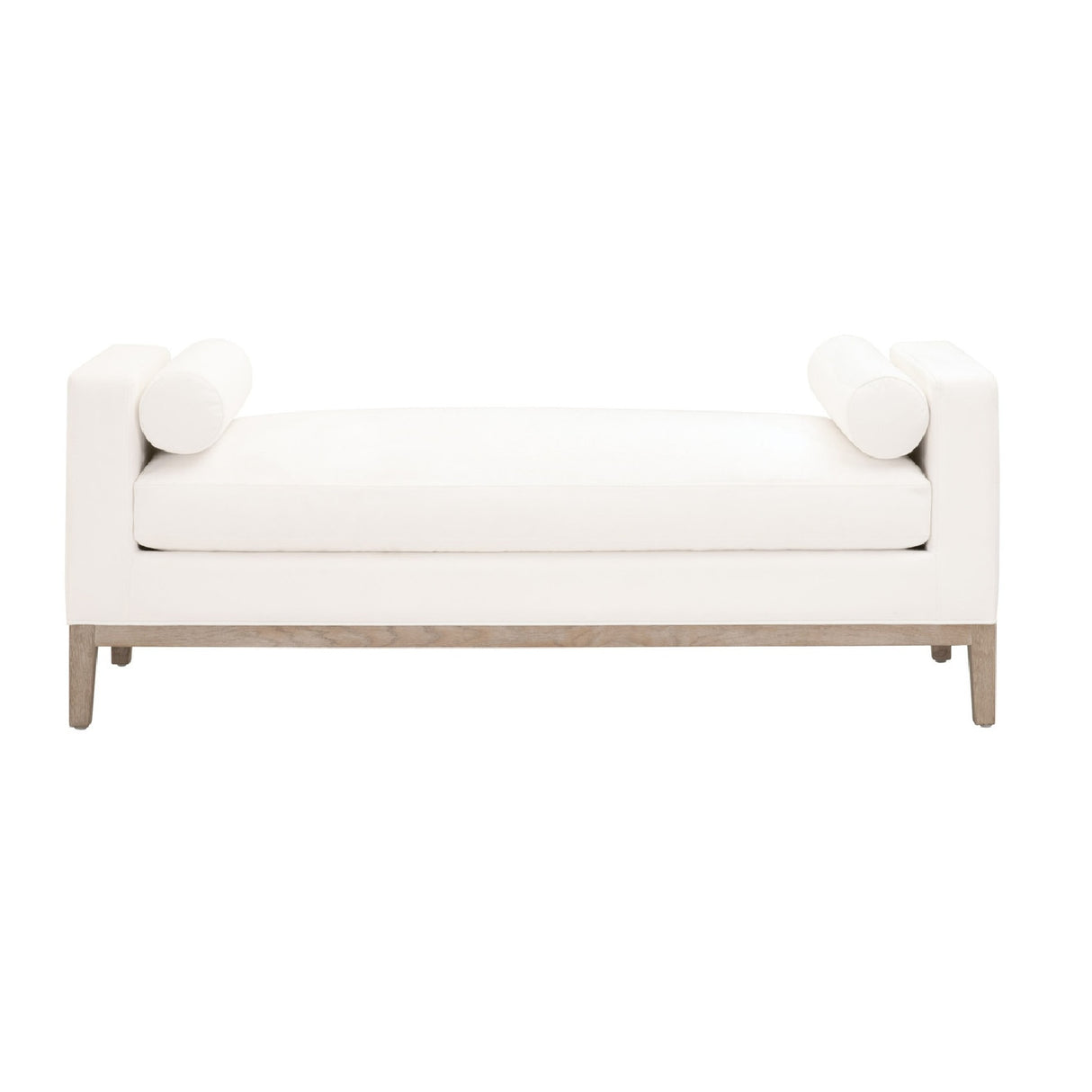   White Upholstered Bench | Oroa.com