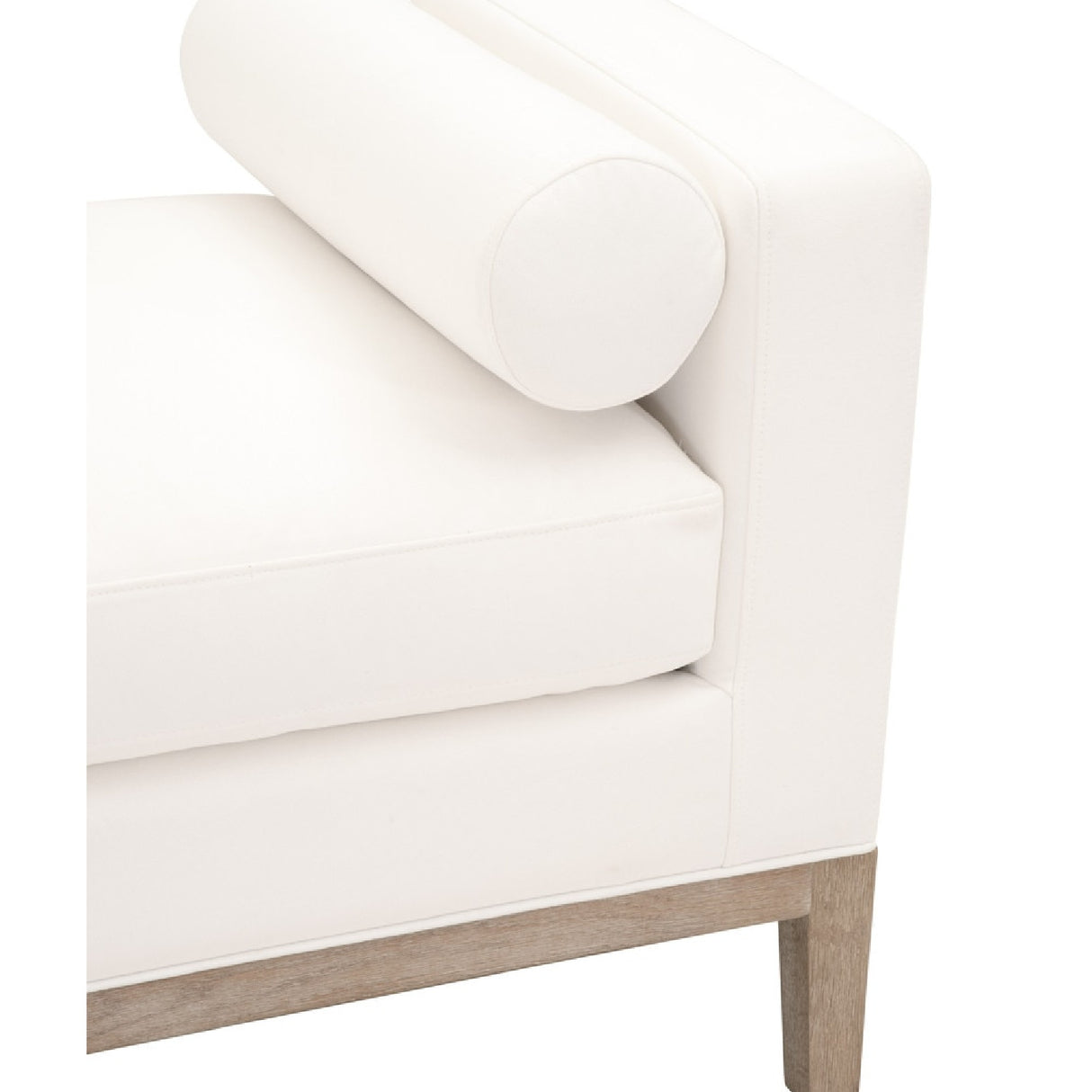   White Upholstered Bench | Oroa.com
