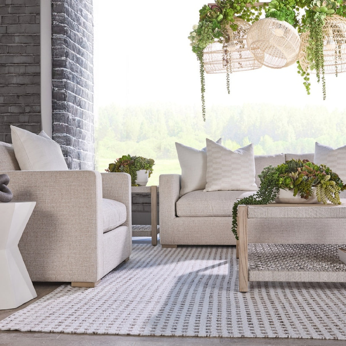   Beige Outdoor Lounge Chair | Oroa.com