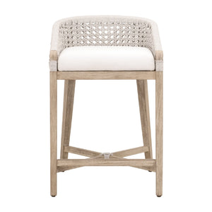   White Speckle Rope Counter Stool | Oroa.com