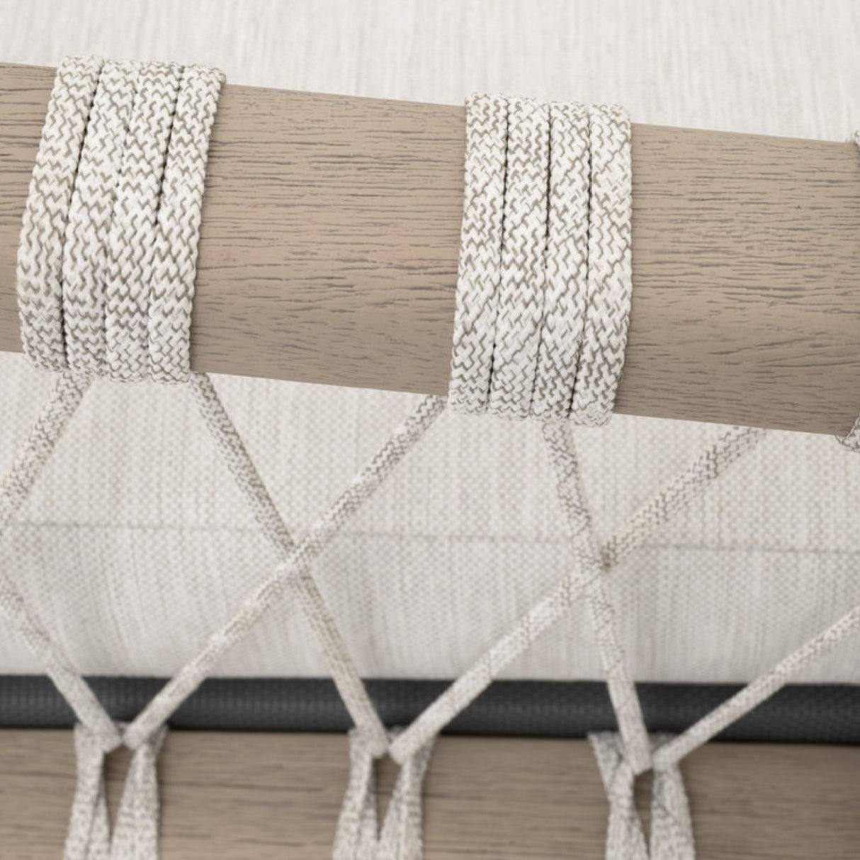   White Rope Outdoor Counter Stool | Oroa.com