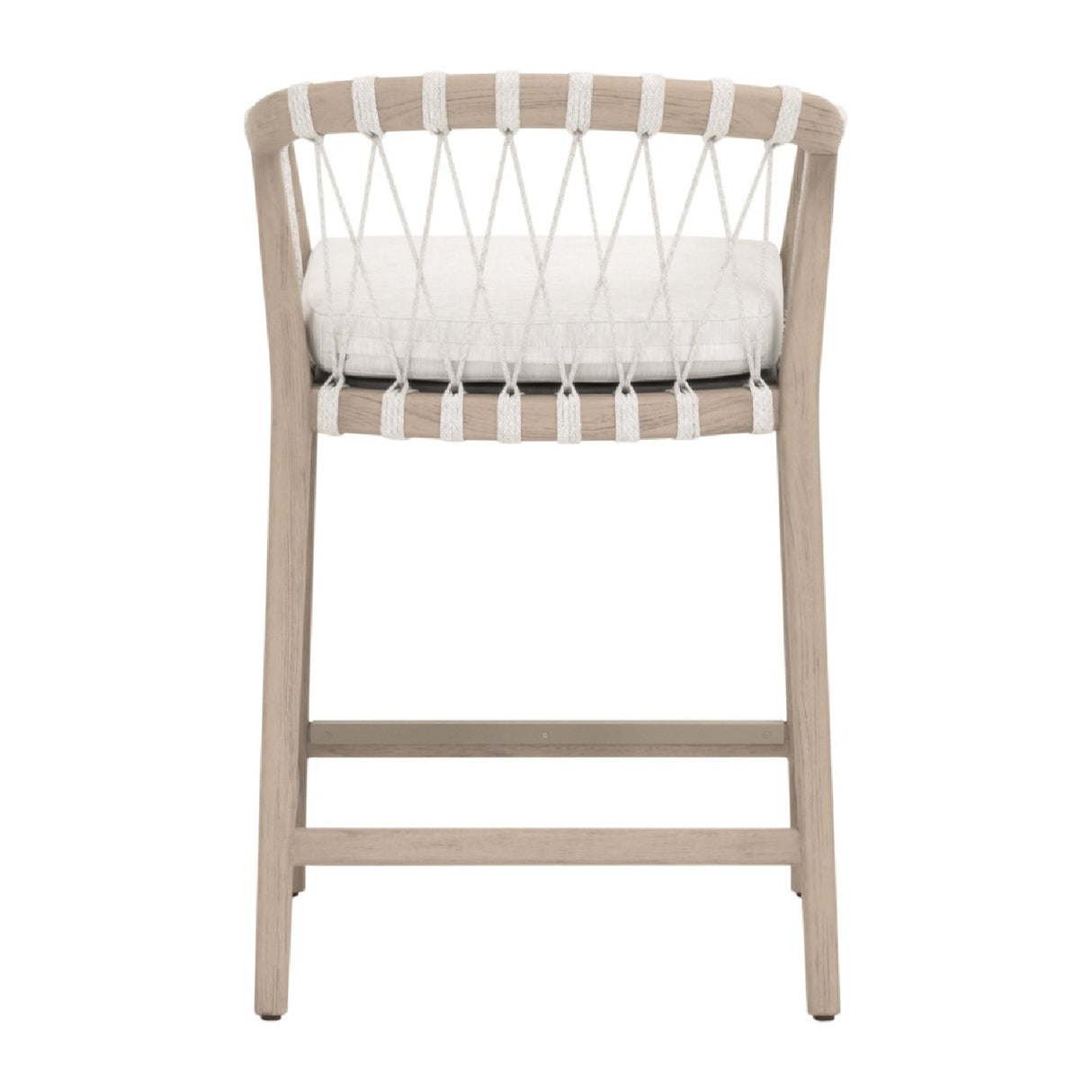   White Rope Outdoor Counter Stool | Oroa.com