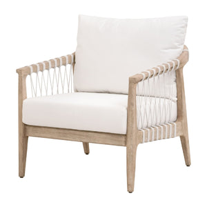   White Cushioned Club Chair | Oroa.com