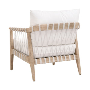   White Cushioned Club Chair | Oroa.com
